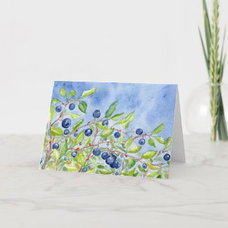 Cartão de Saudação "Huckleberry"