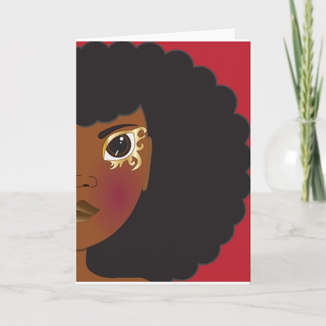 Cartão de Saudação I'Lythia (Vermelho) (Frente)