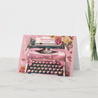 Cartão de Saudação Inspirado na Fé da Máquina de D