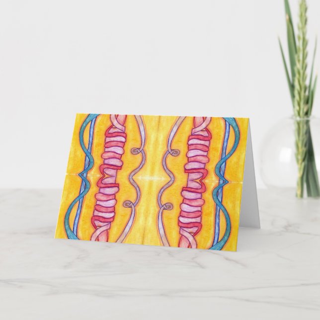 Cartão de Saudação Intestine (Frente)