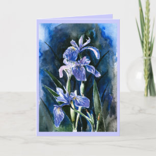 Cartão de saudação Iris