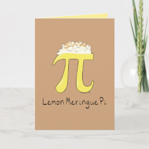 Cartão de Saudação Lemon Meringue Pi