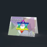 Cartão de Saudação LGBT Chanukah<br><div class="desc">Deseje àqueles que você ama um Feliz Chanukah com uma chama não tradicional!</div>