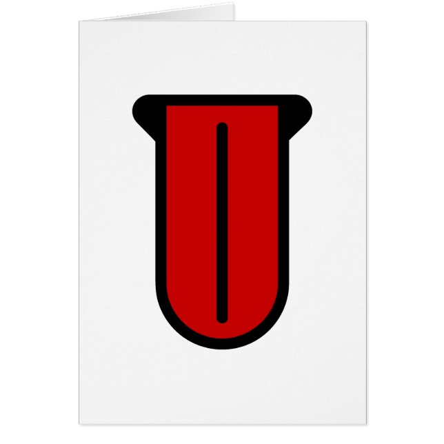 Cartão de Saudação 👅 Língua Longa (Frente)