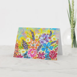 Cartão de Saudação Livre e Selvagem ao Vivo< Blank