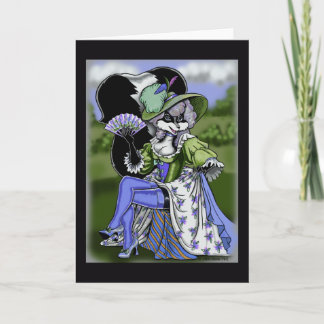 Cartão de Saudação Madame De Pew