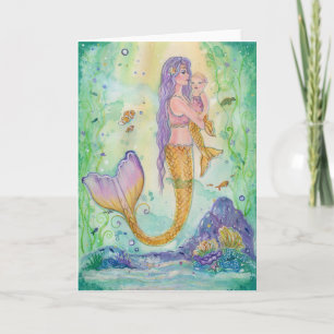 Cartão de saudação mamãe e Eu por Renee Lavoie