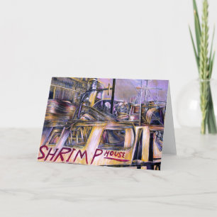 Cartão de Saudação Misterioso à Carne de Nascer de