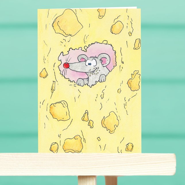 Cartão de saudação MUITO QUEIJOZO? de Nicole Janes (Criador carregado)