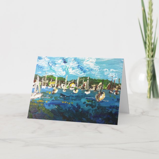 Cartão de Saudação nº 1 do Put-n-Bay Lake Erie Pai (Frente)