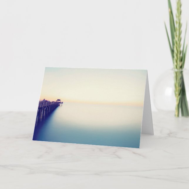 Cartão de Saudação Nápoles Flórida (Frente)