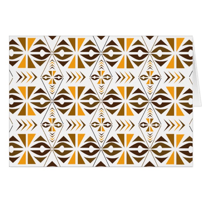 Cartão de Saudação Navajo (Frente Horizontal)