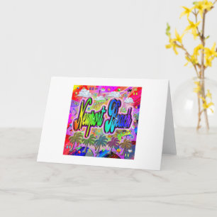 Cartão de Saudação Newport Beach Vista Express