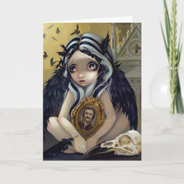 Cartão de saudação "Nunca Mais" (Frente)