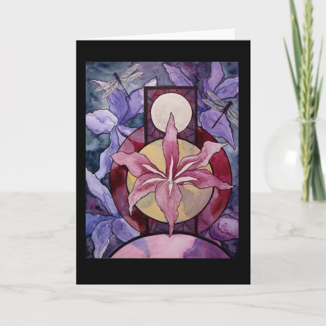 Cartão de Saudação: "O Renascimento (Frente)