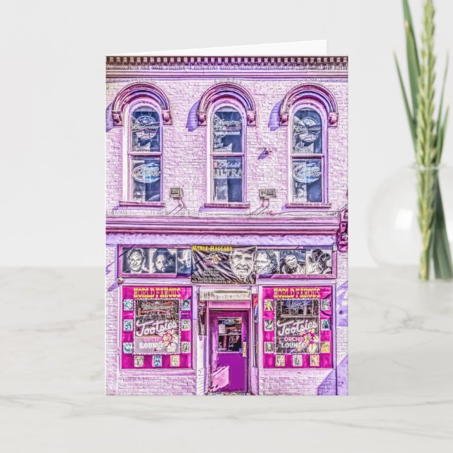 Cartão de Saudação Orquídea de Tootsie (Frente)