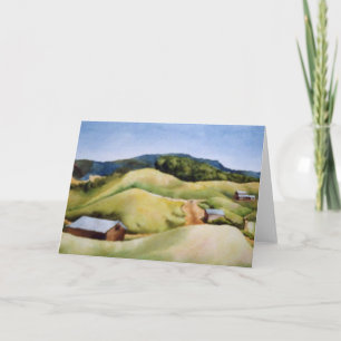 Cartão de Saudação para a Fazenda do País "Hill Co