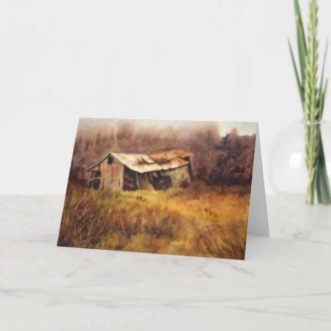 Cartão de Saudação para Estradas do País "Deslizan (Frente)