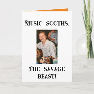 Cartão de saudação para mostrar a alguém especial 