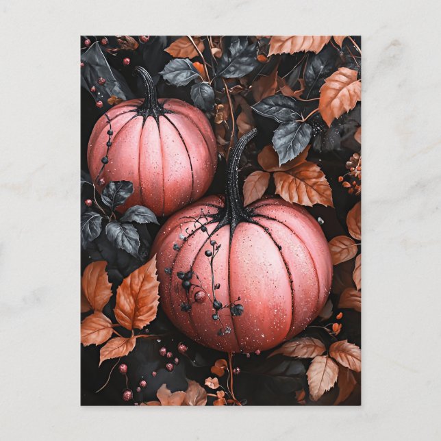 Cartão de Saudação para o Dia das Bruxas de Luxury (Frente)