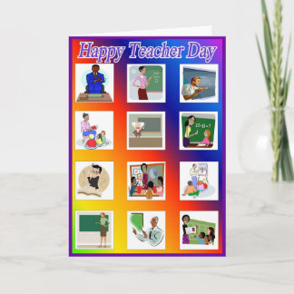 Cartão de Saudação para o Dia do Professor 9