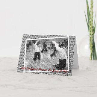 Cartão de Saudação para o Jazz