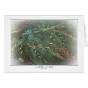 Cartão de Saudação para o Oceano Cósmico
