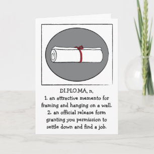 Cartão de Saudação para Parabéns de Graduação
