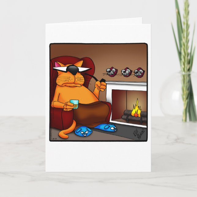 Cartão de Saudação para Parabéns de Reforma Engraç (Frente)