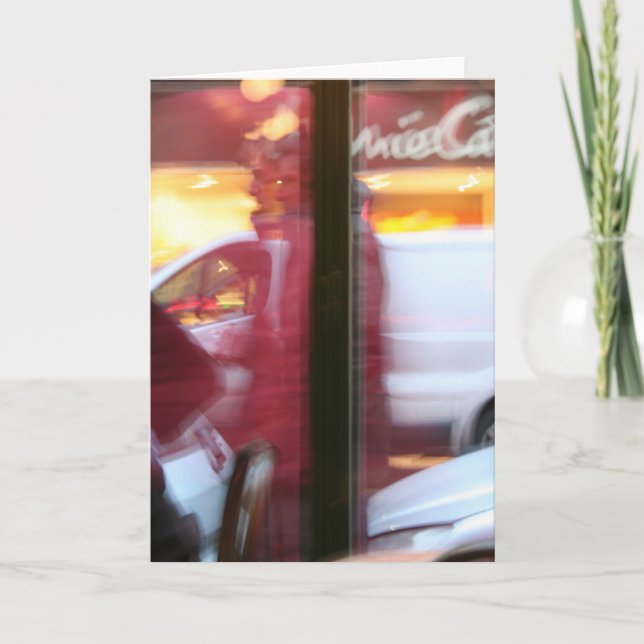 Cartão de saudação parisiense em movimento (Frente)