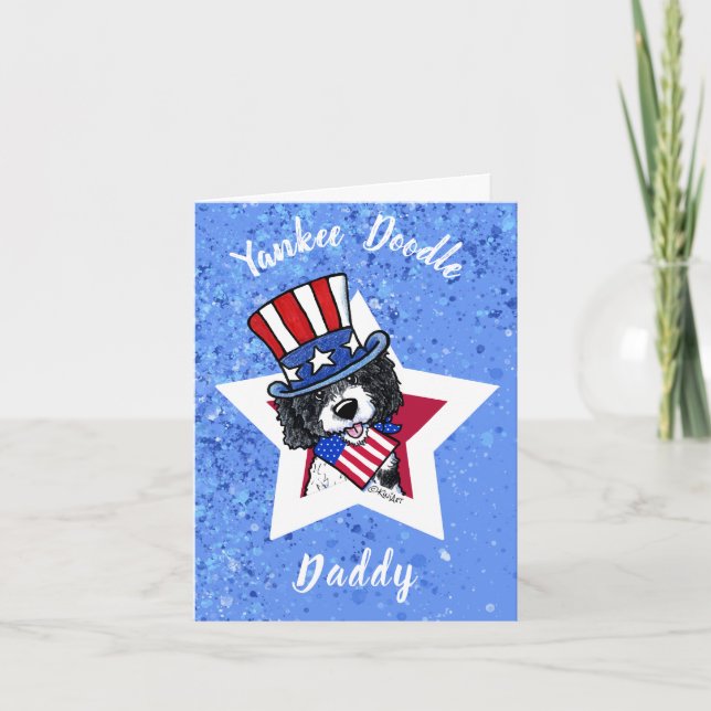 Cartão de Saudação Partidário KiniArt (Frente)