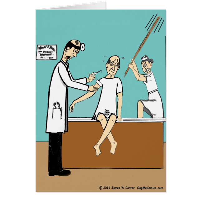 Cartão de Saudação "Pequeno Pau" (Frente)