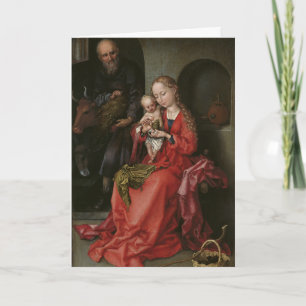 Cartão de saudação personalizado "A Sagrada Fam