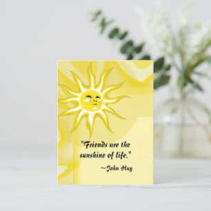Cartão de Saudação Personalizado de Cotação Sunshi