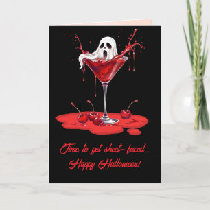 Cartão de Saudação Personalizado de Halloween Spoo