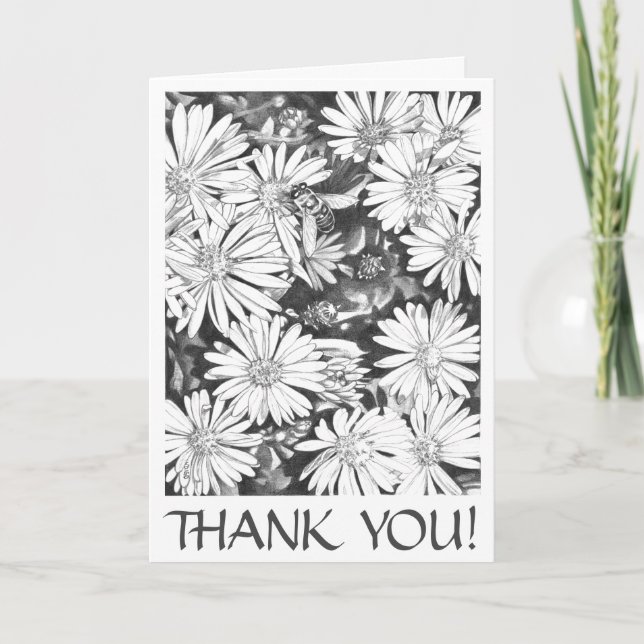 Cartão de saudação personalizado de Wildflower de  (Frente)