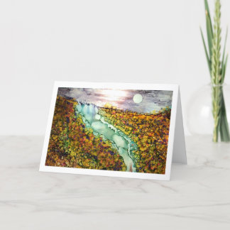 Cartão de saudação personalizado, desenhado à mão