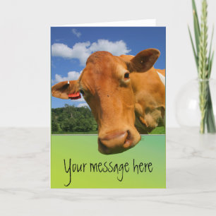 Cartão de saudação personalizável