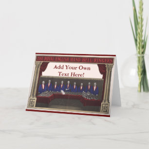 Cartão de saudação personalizável de celular