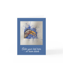 Cartão de saudação personalizável do título inicia