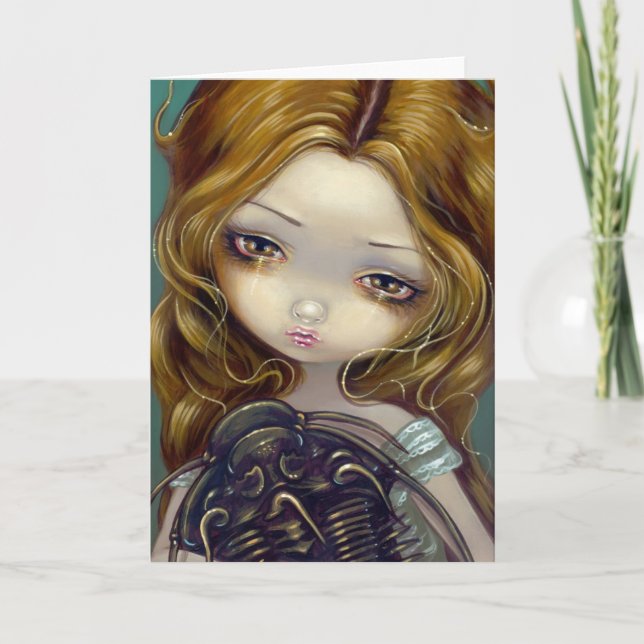 Cartão de Saudação "Pet Trilobite" (Frente)