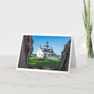 Cartão de Saudação Point Pinos LIghthouse