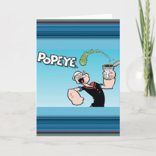 Cartão de Saudação Popeye
