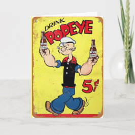 Cartão de Saudação Popeye