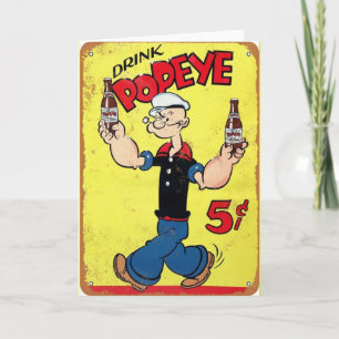 Cartão de Saudação Popeye