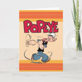 Cartão de Saudação Popeye