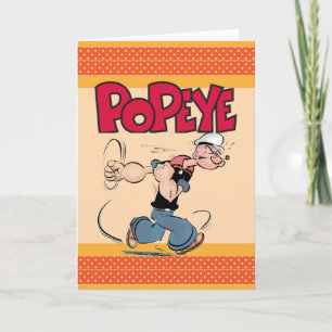 Cartão de Saudação Popeye