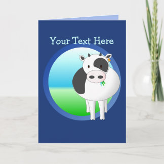 Cartão de Saudação por Moo-vaca