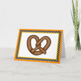 Cartão de Saudação Pretzel