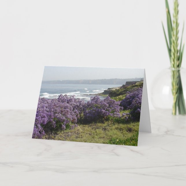 Cartão De Saudação Psalm 65 (Frente)